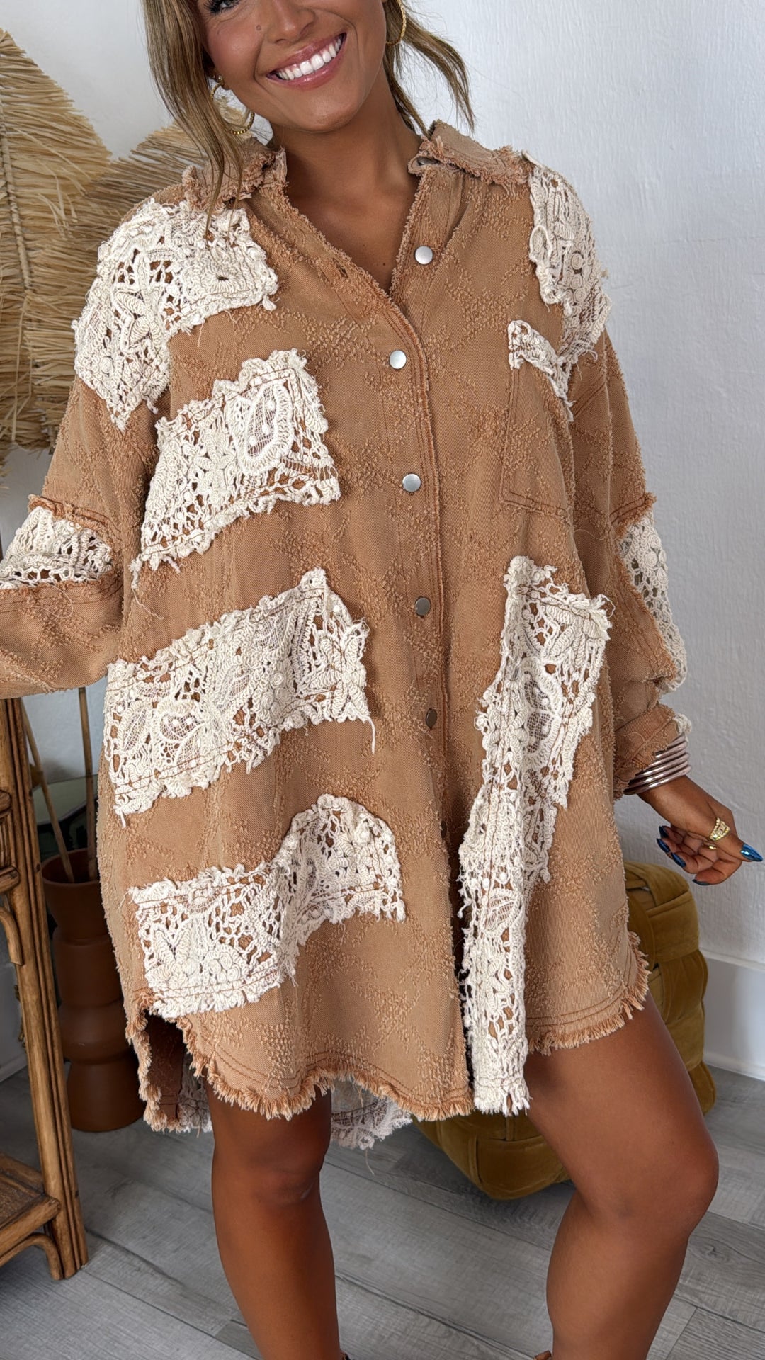 The Desert Stitch Jacket, Pumpkin