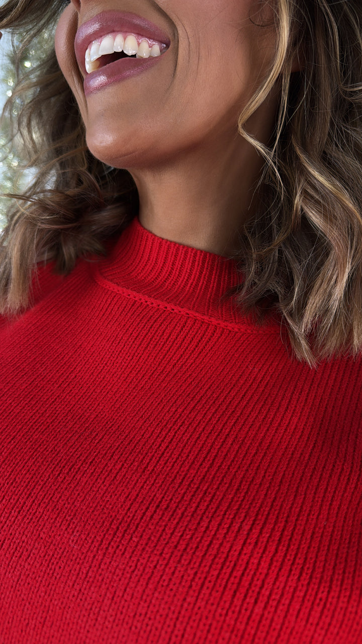 A Warm Wish Sweater, Red