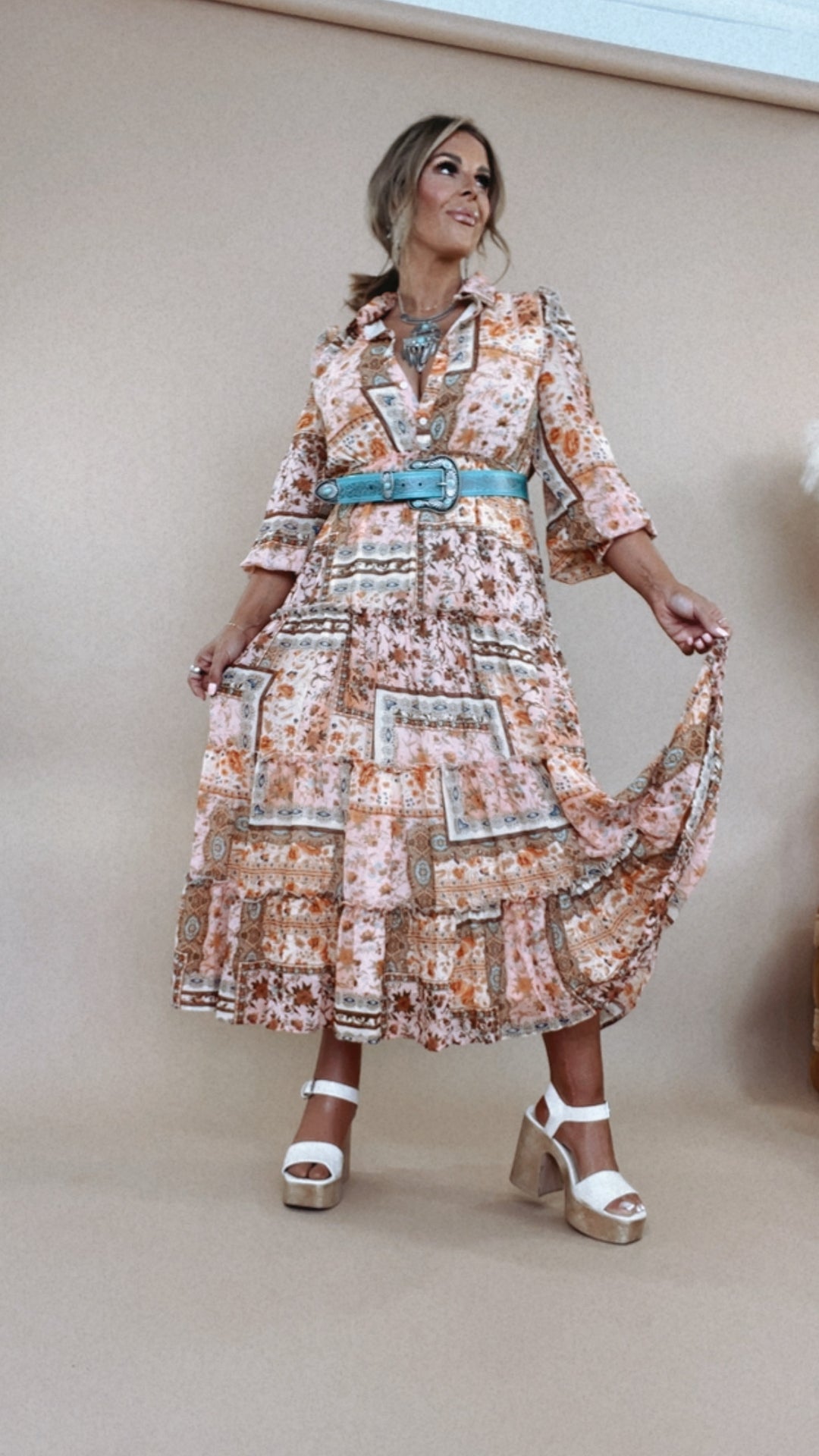golden hour midi dress The Golden Hour Midi Dress