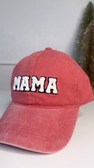 Mama Ball Cap, Burnt Orange