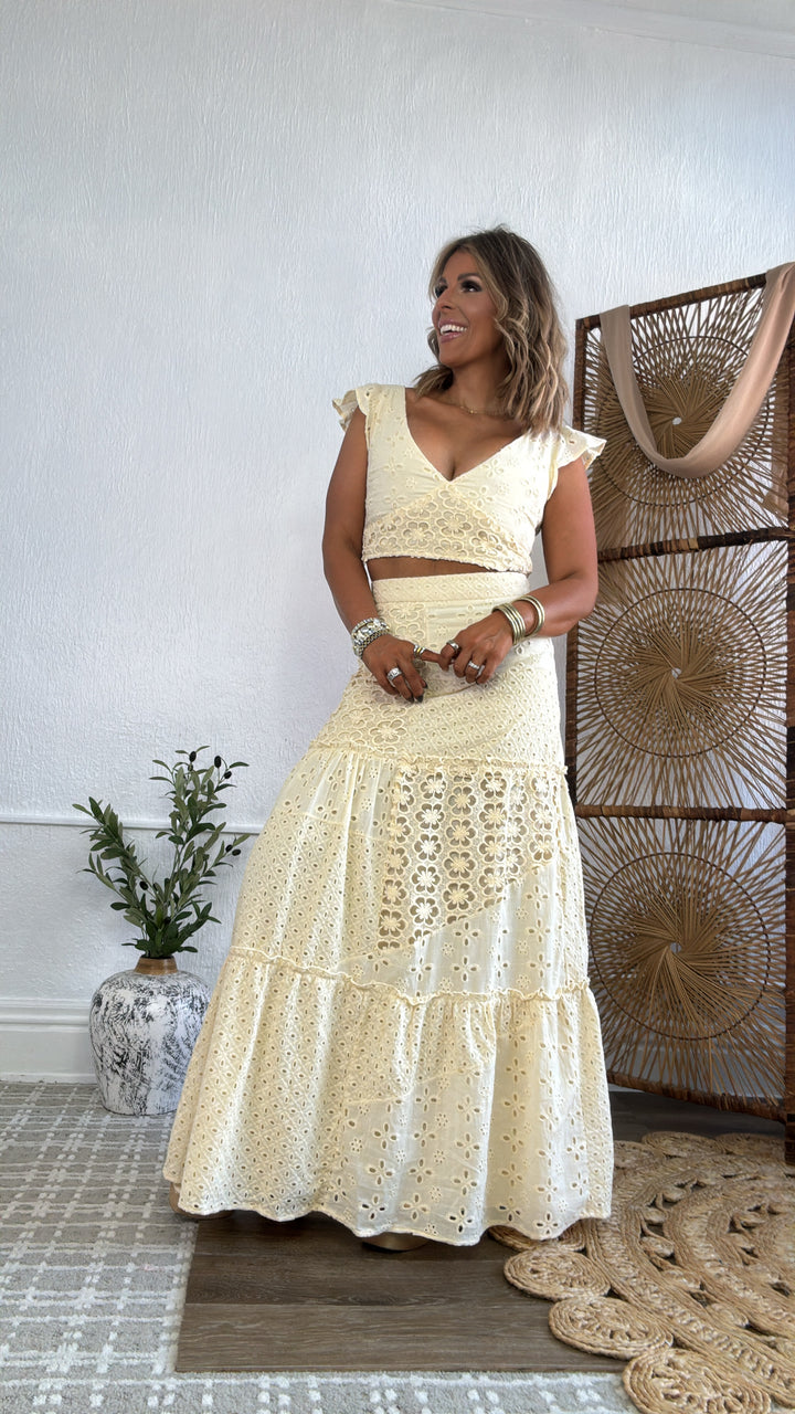 ECB Exclusive: Sunseeker Eyelet Boho Set