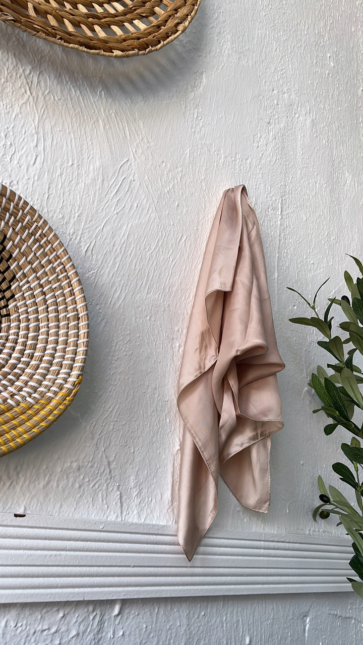 Ramblin' Road Twilly Scarf, Beige