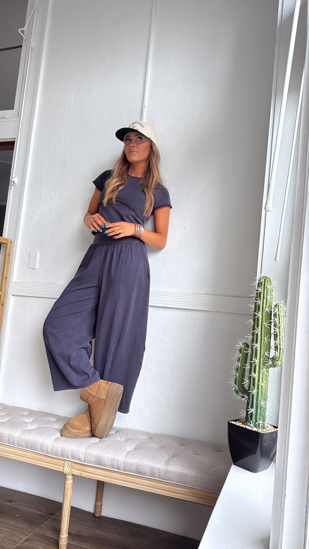 Jetset Lounge Set, Acid Black