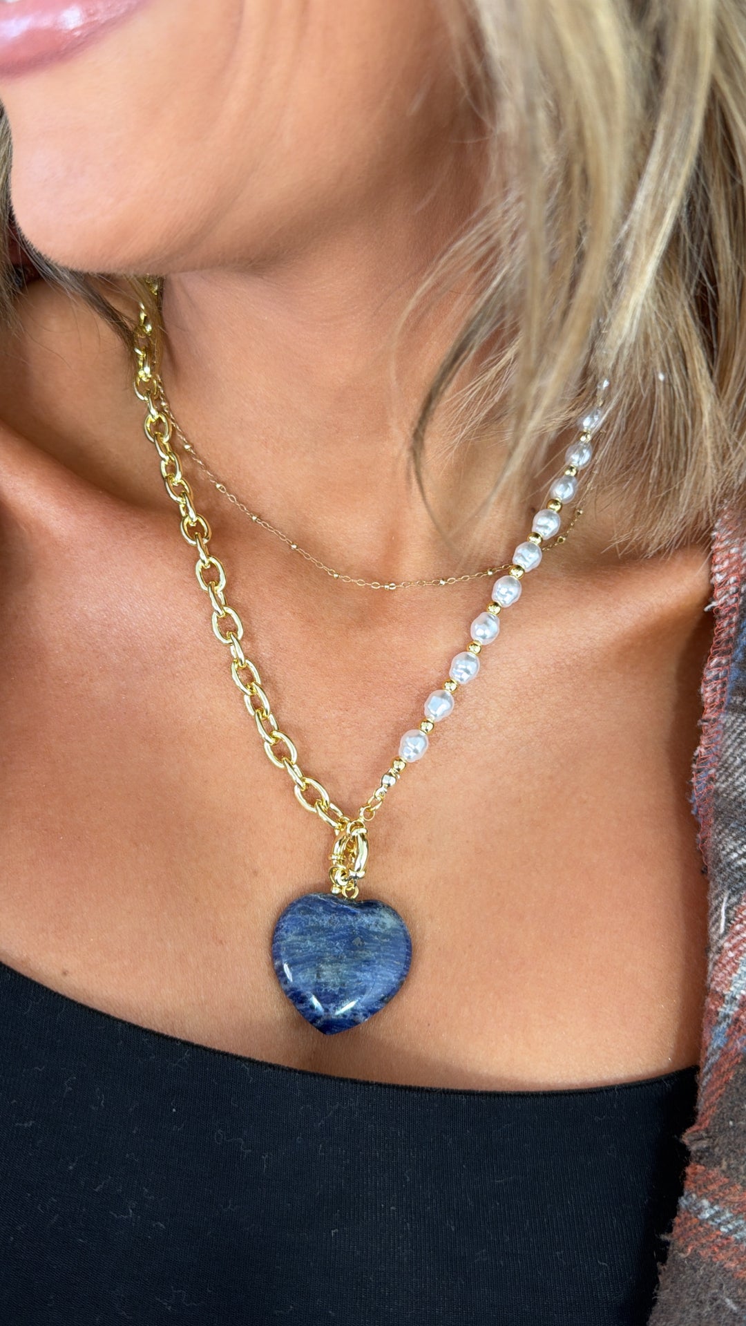 Treasure Jewels: Pretty Please Necklace, Blue