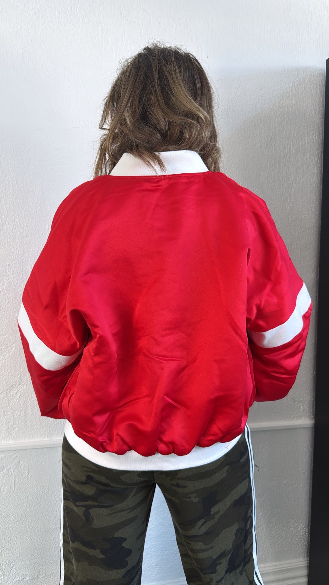 MVP Ohio Varsity Jacket, Red