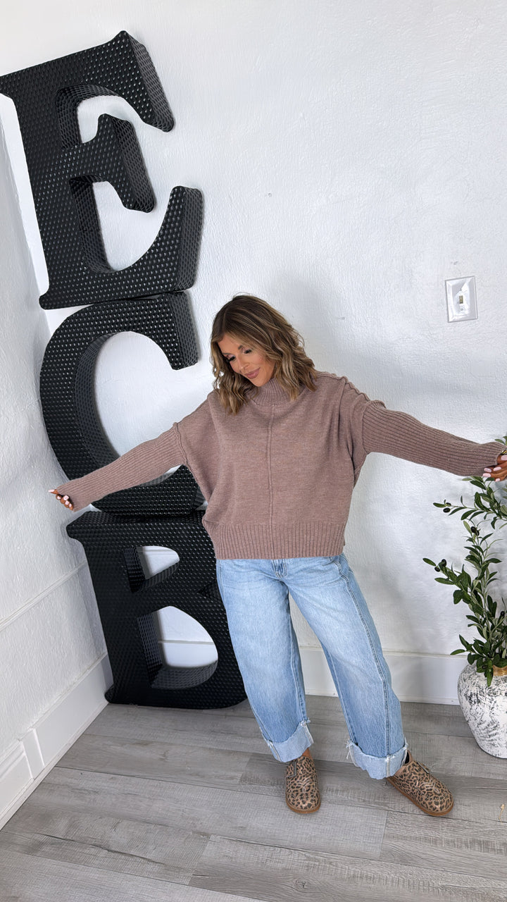The Cozy Edit Sweater, Mocha