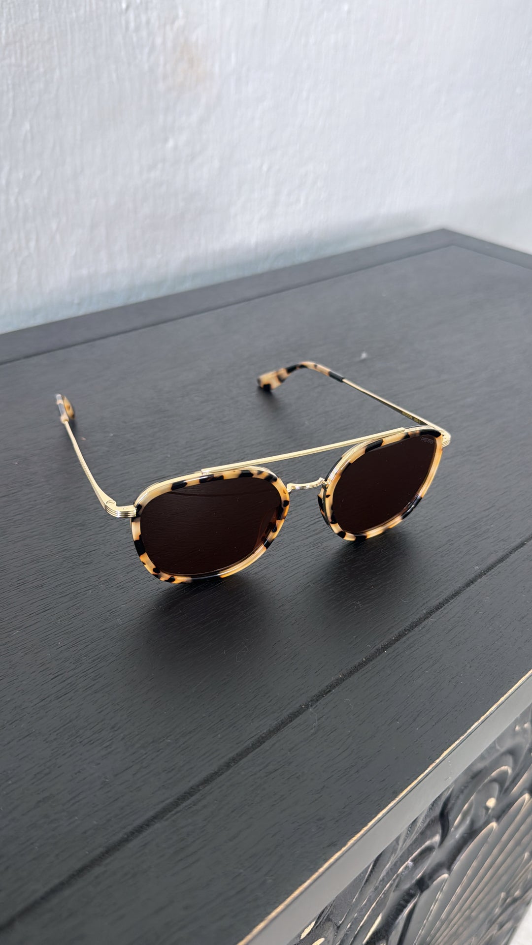 FREYRS Weston Sunglasses WHS - Milky Tortoise/ Brown