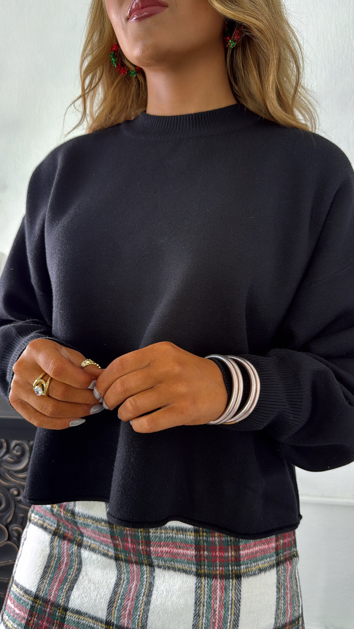 Simple & Sweet Sweater, Black