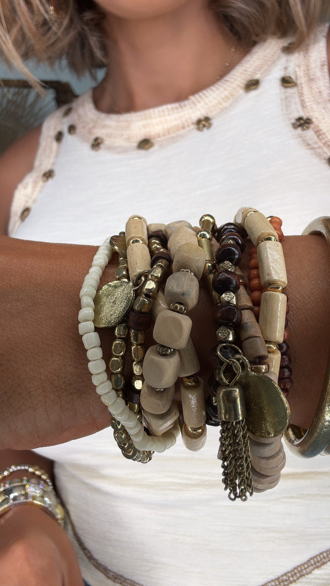 Gypsy Gold Bracelet Stack