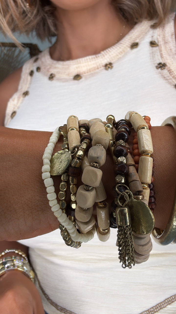 Gypsy Gold Bracelet Stack