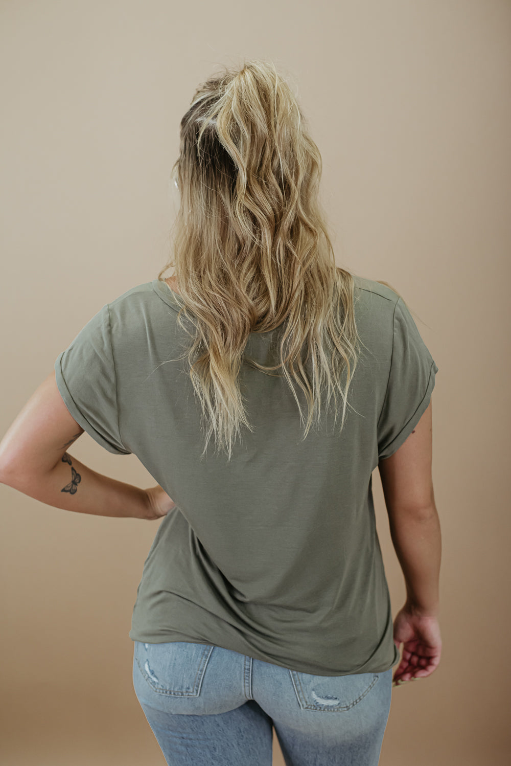 Your Favorite Basic Tee, Olive