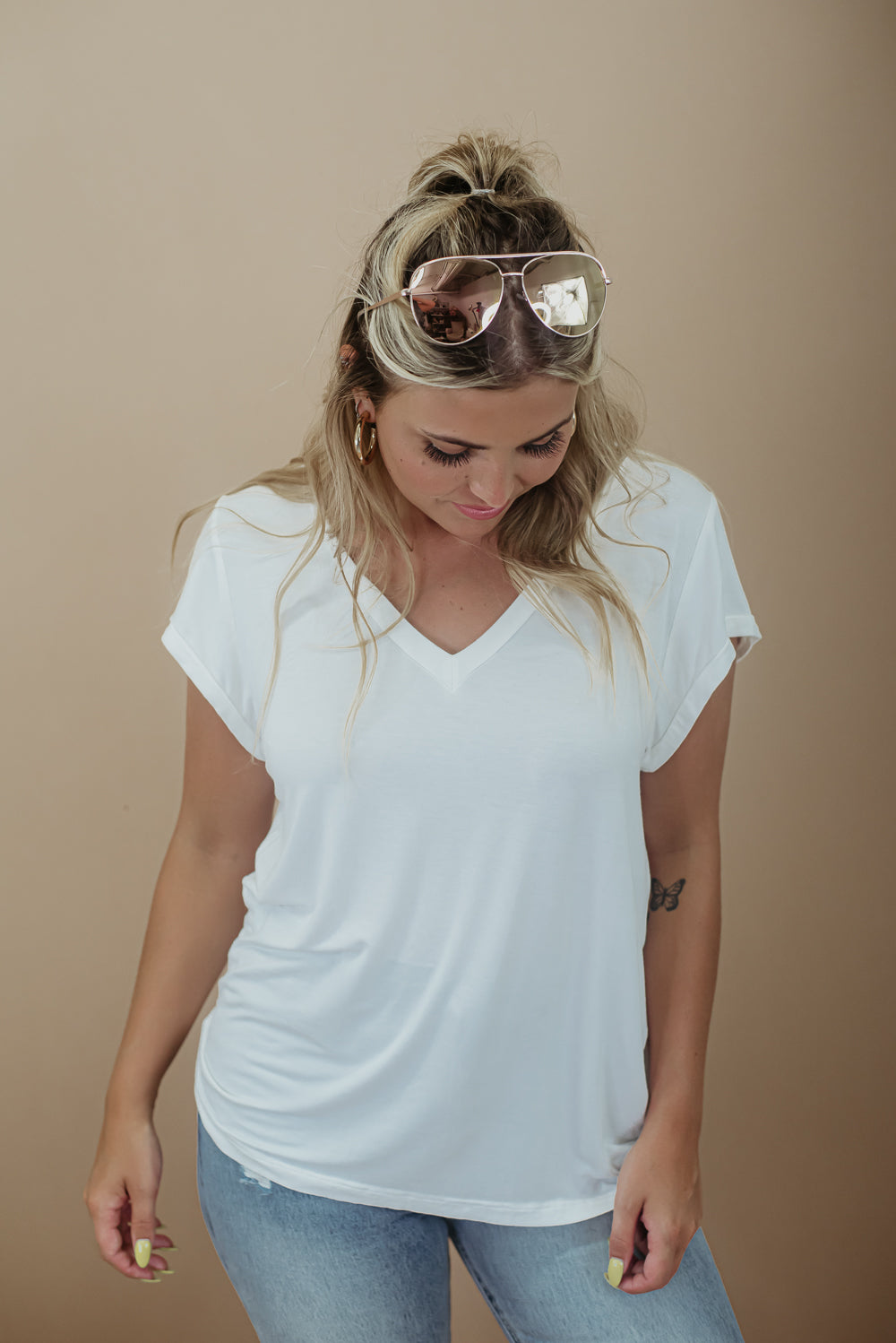 Your Favorite Basic Tee, Ivory