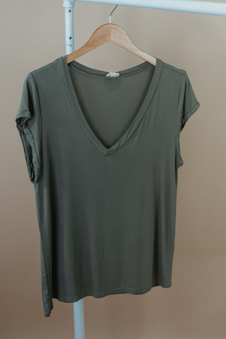 Your Favorite Basic Tee, Olive