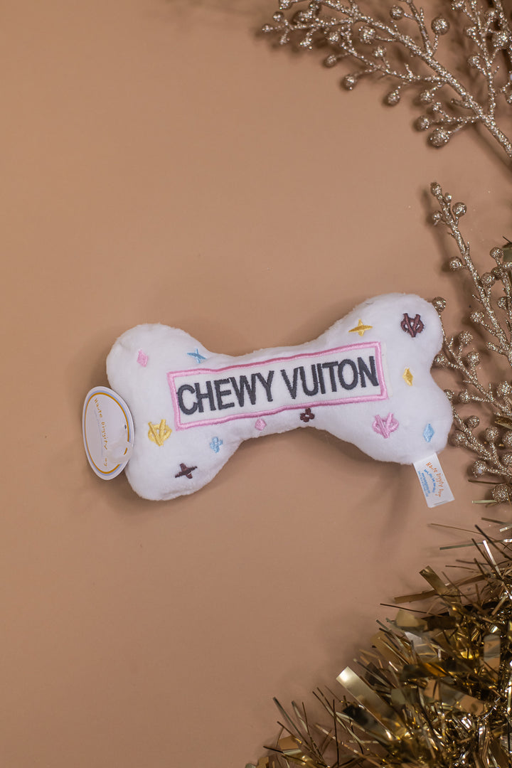 Dog Toy Chewy Vuitton Bone