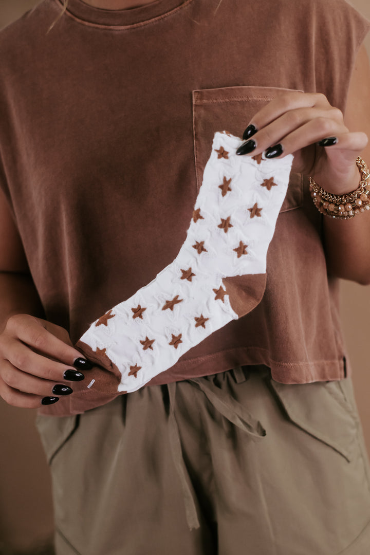 Star Socks , Camel