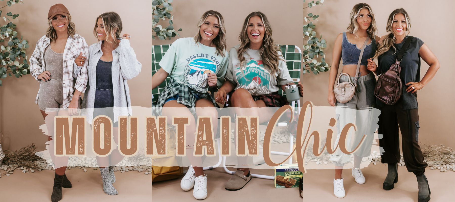 MOUNTAIN CHIC GRANOLA GIRL OUTFITS
