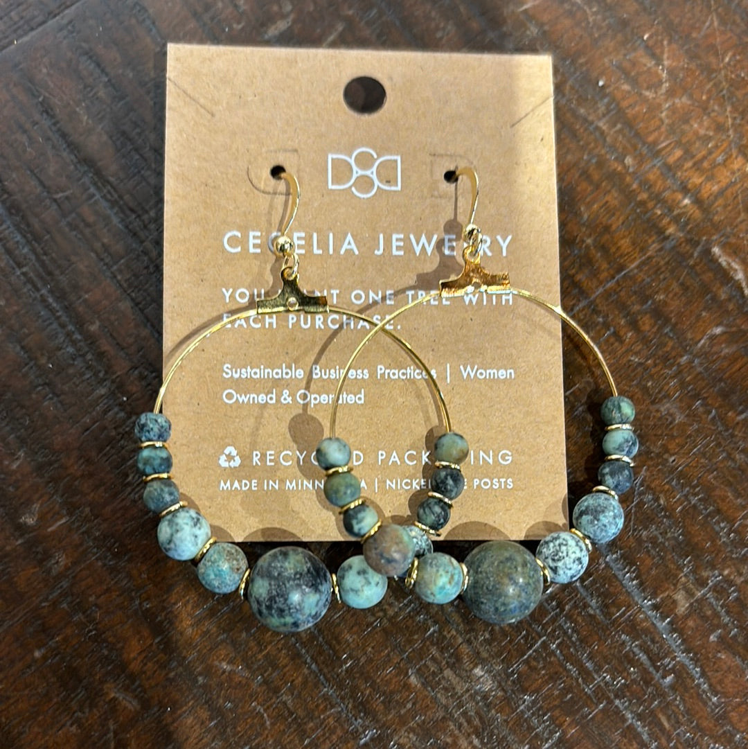 Cecelia Missy Gemstone Collection, Afr. Turquoise