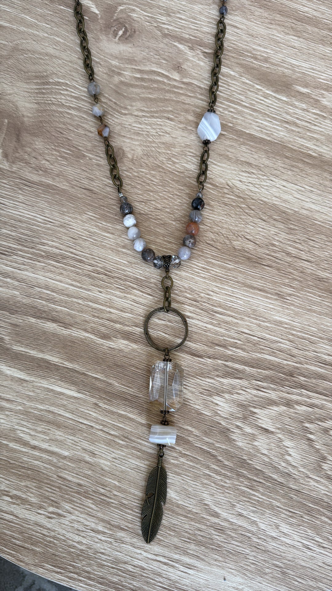 Drifter Bamboo Necklace, Multi