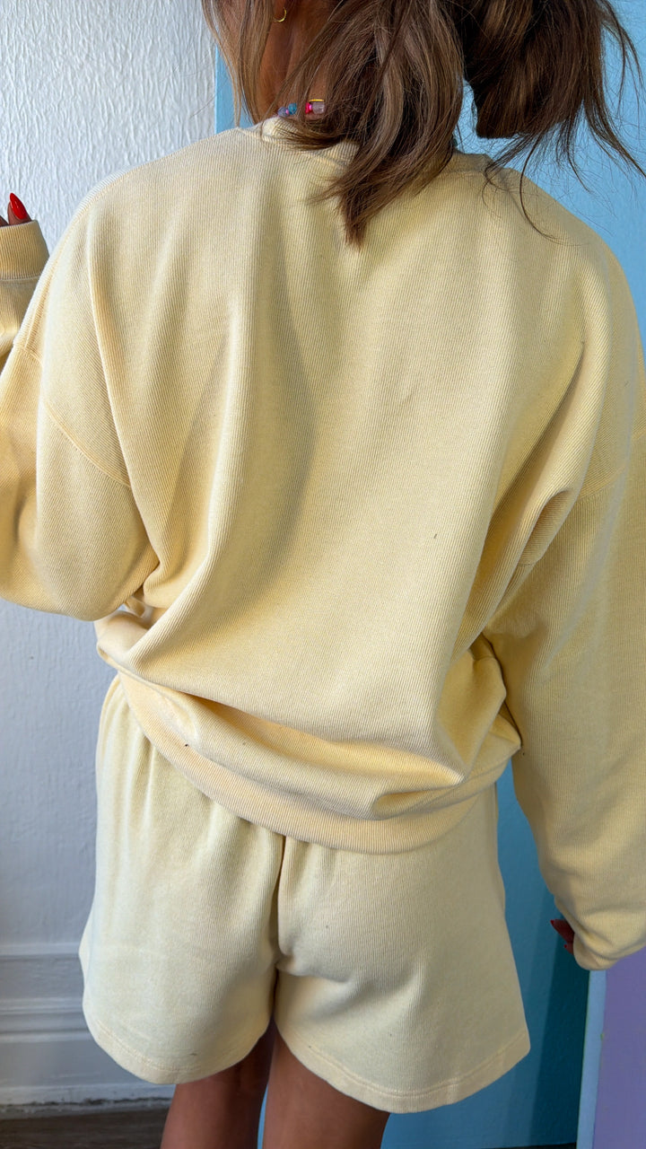 Sunshine Basic Lounge Set, Lemon