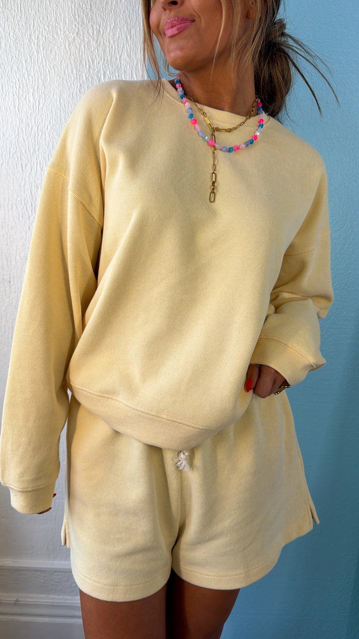 Sunshine Basic Lounge Set, Lemon