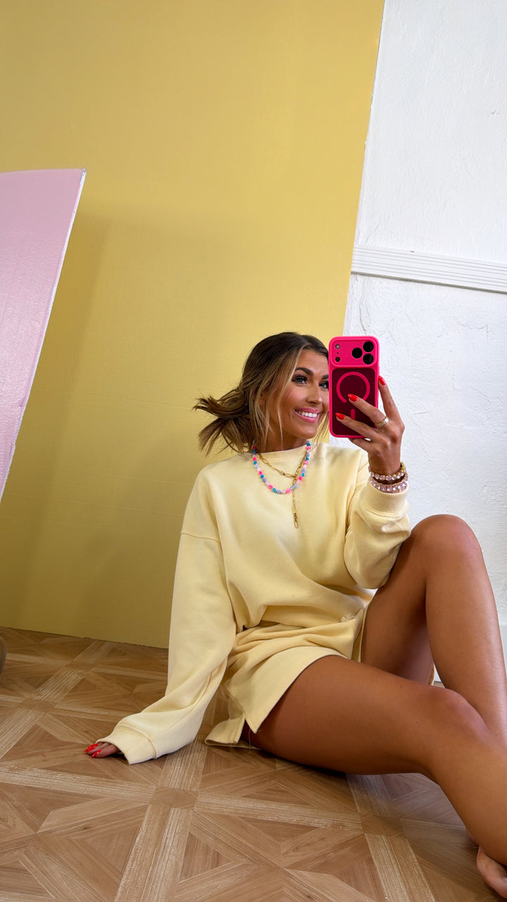 Sunshine Basic Lounge Set, Lemon