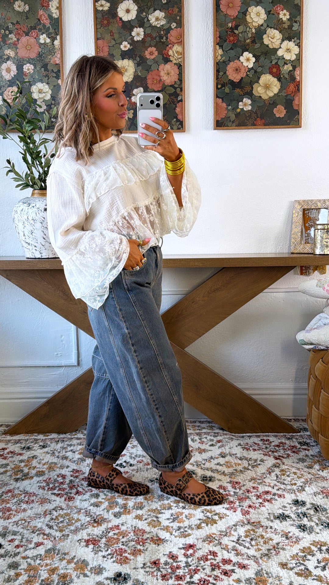 Soft Current Blouse, Natural