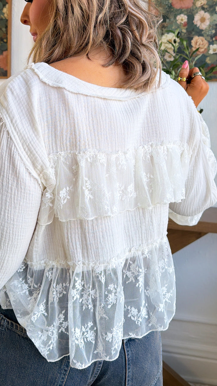 Soft Current Blouse, Natural