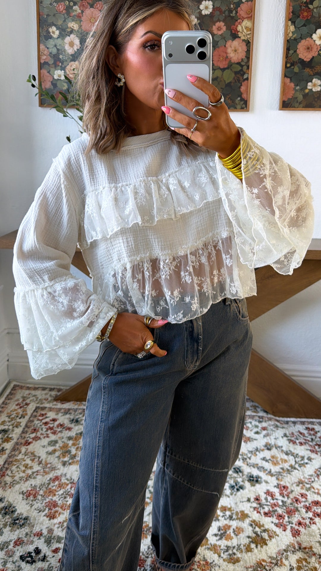 Soft Current Blouse, Natural