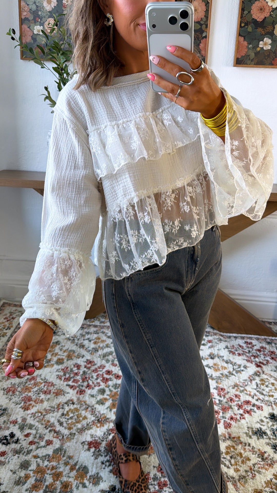 Soft Current Blouse, Natural