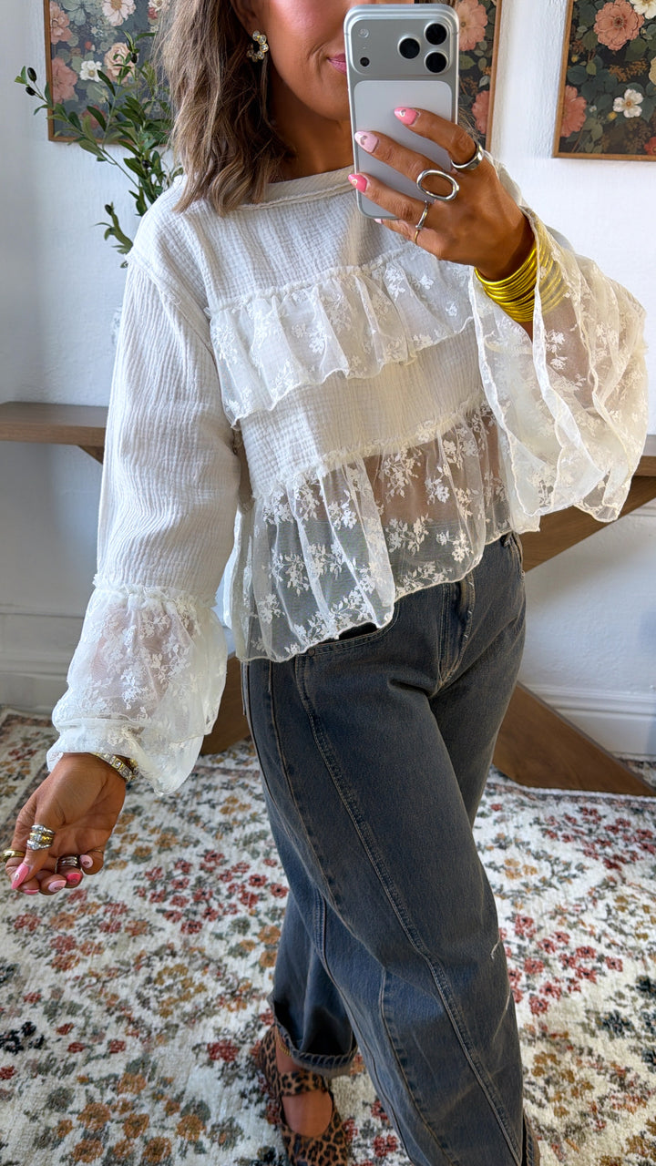 Soft Current Blouse, Natural