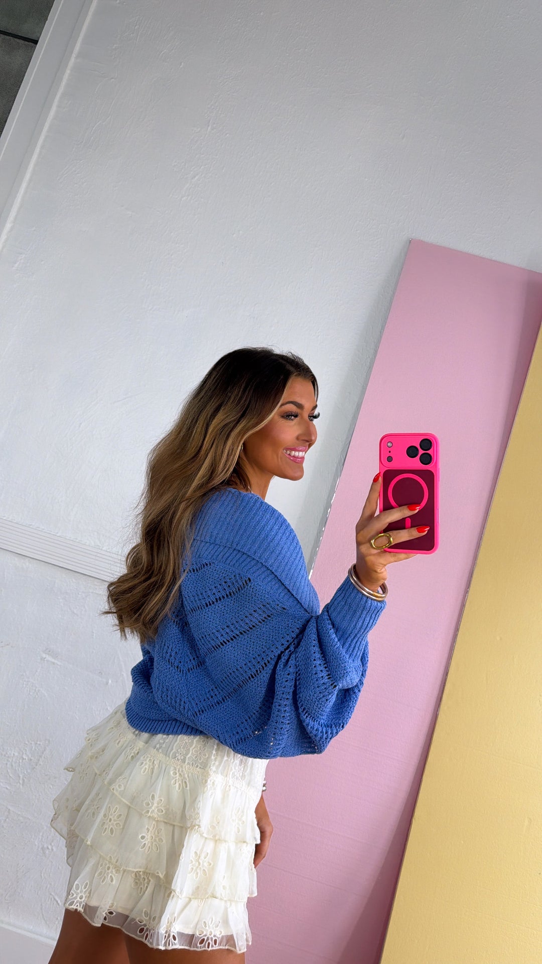 Easy Spring Cardigan & Tank Set, Chambray