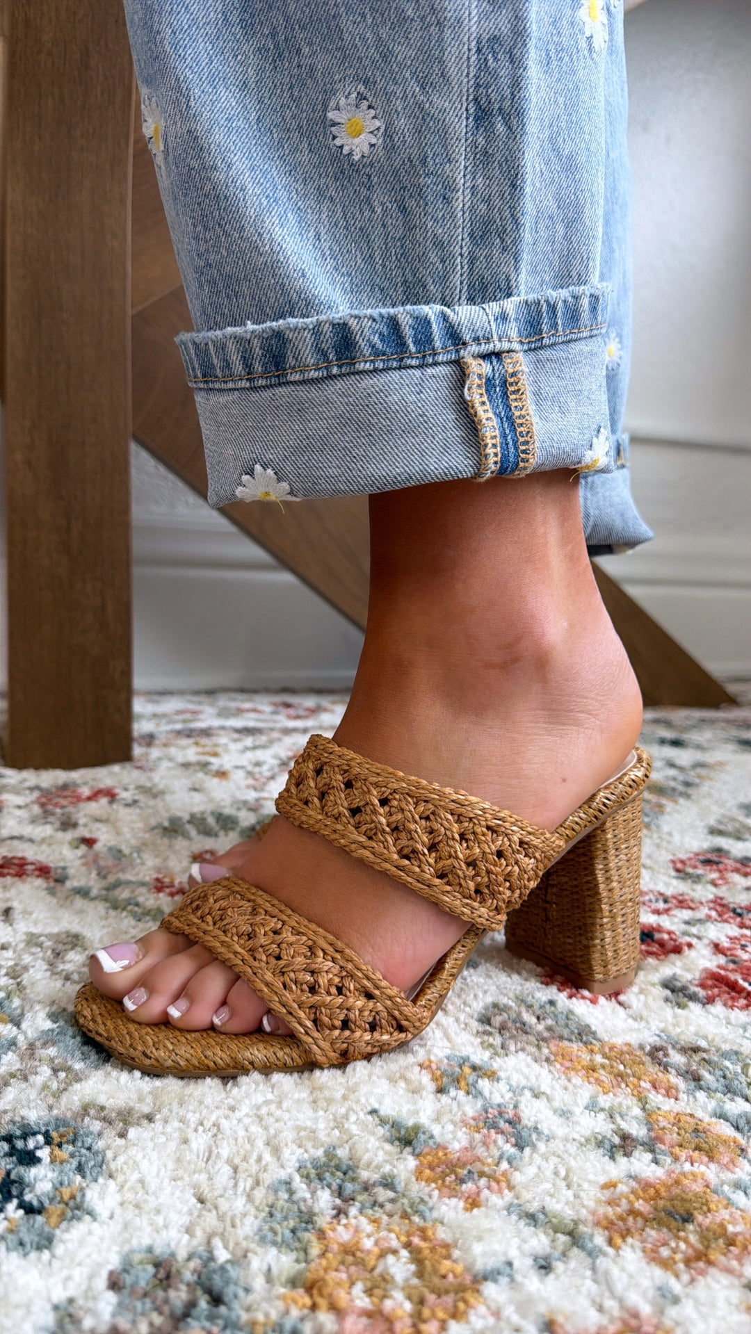 Caribbean Style Raton Heel, Camel