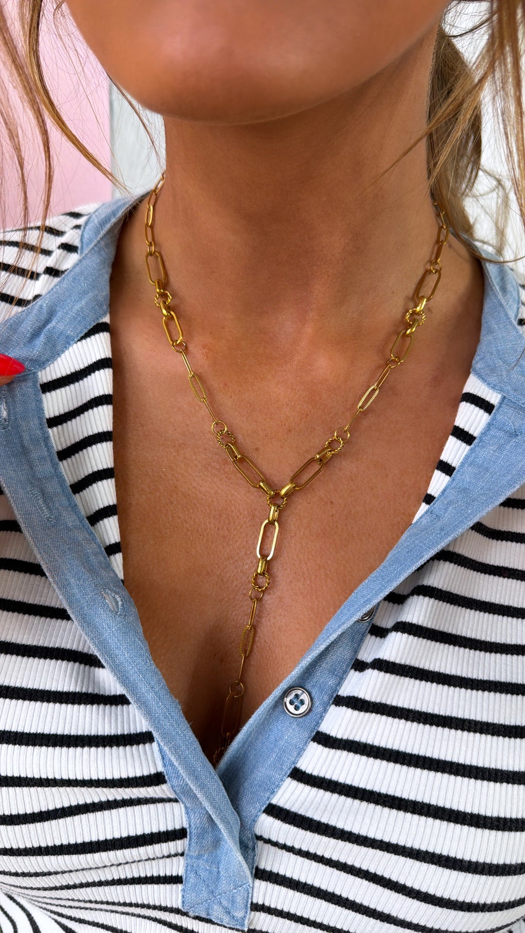Treasure Jewels: Lucky in Love Link Necklace