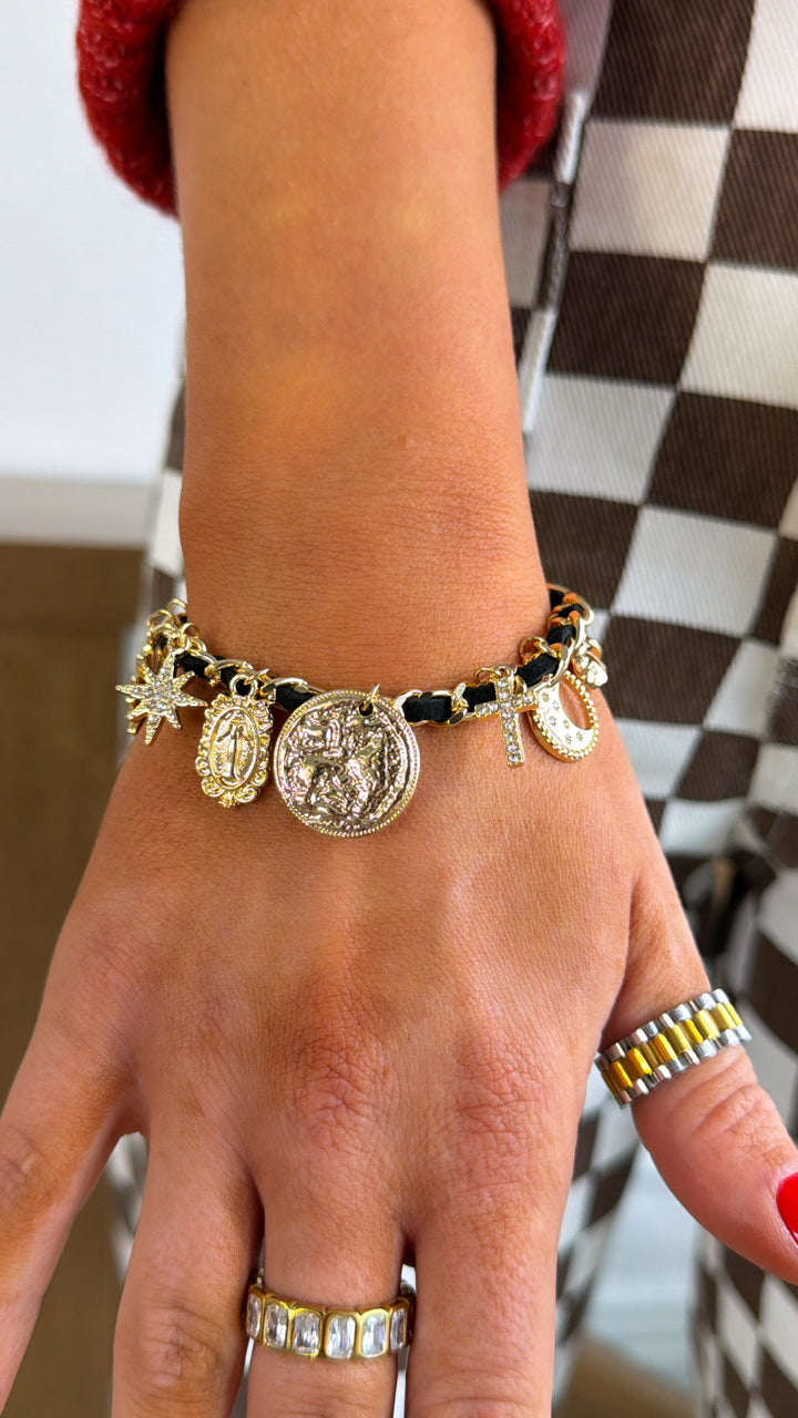 Cowboy Charm Bracelet