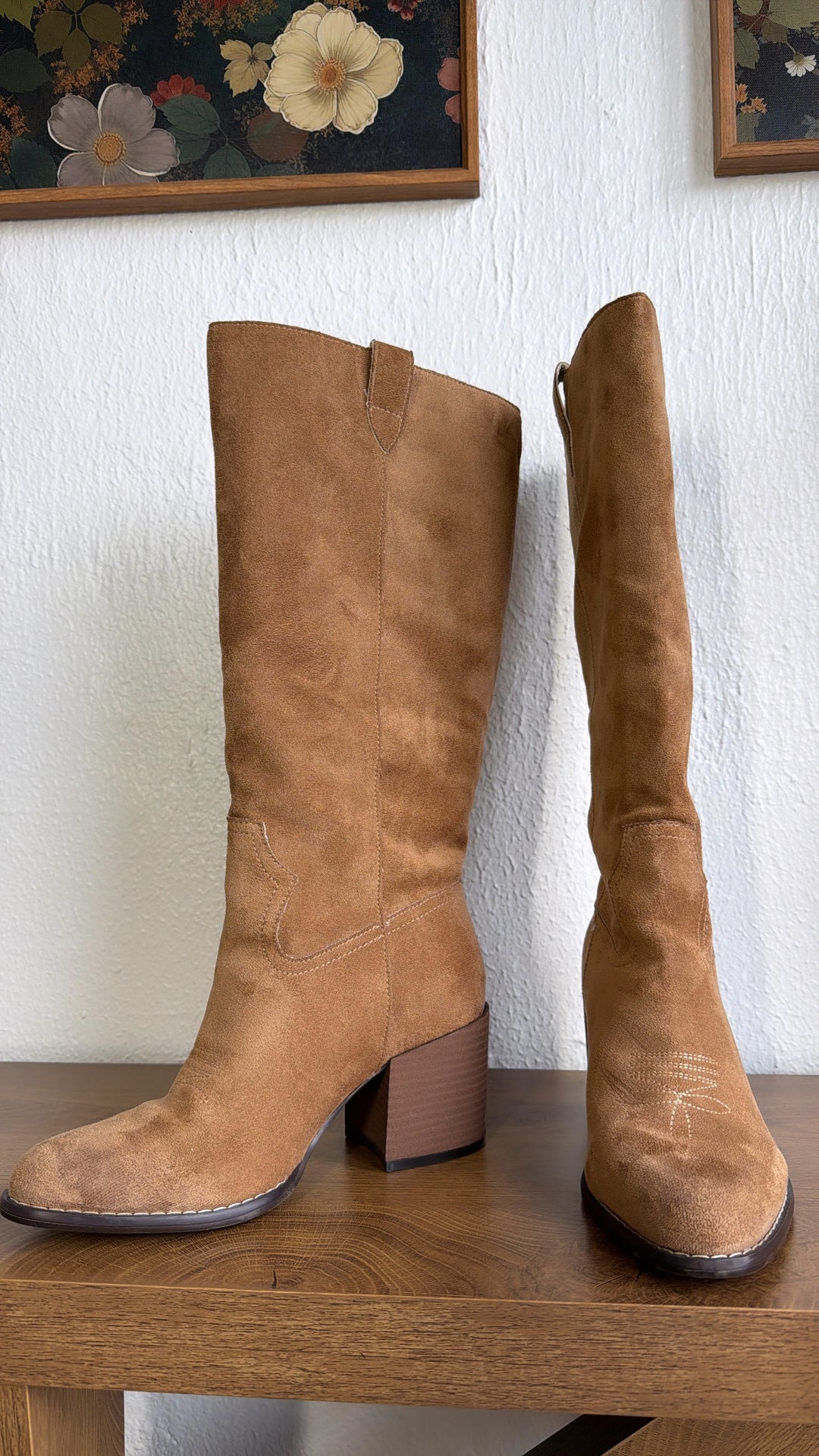 Willowmere Knee High Boots, Latte