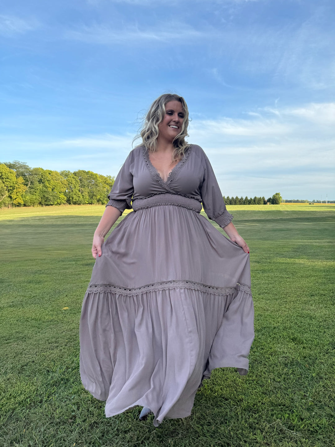 ECB Exclusive: Most Admired Maxi Dress , Taupe Everyday Chic Boutique ECB Exclusive: Most Admired Maxi Dress , Taupe Everyday Chic Boutique