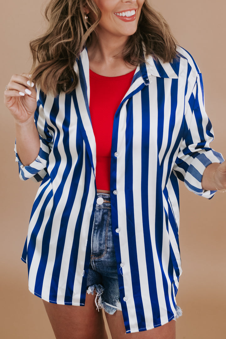 Something About Stripes, Navy