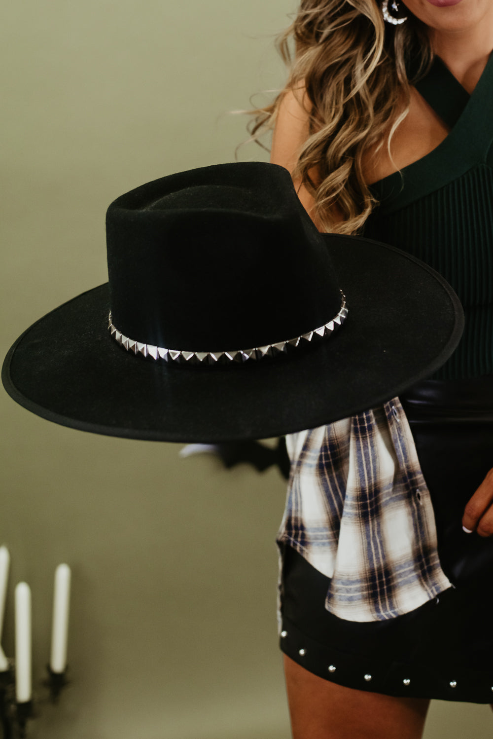 Doc Holiday Rancher Hat, Black