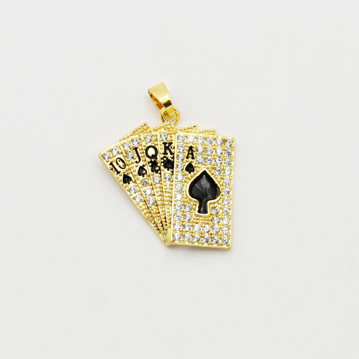 Treasure Jewels: Poker Cards Charm