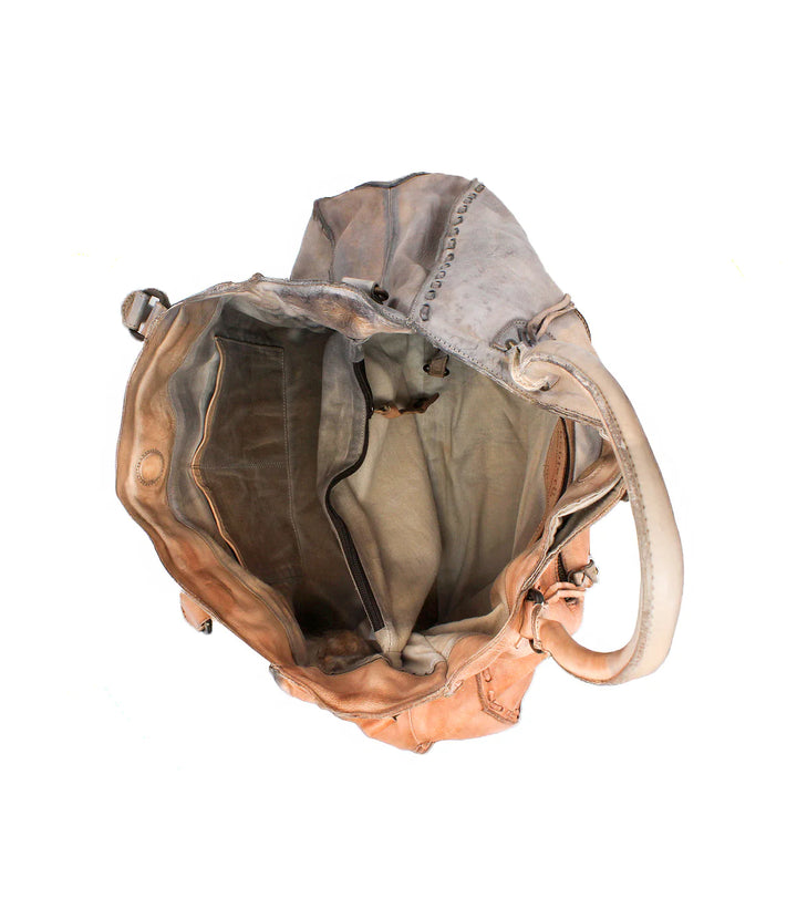 Rockaway Leather Tote, Desert Stone TD