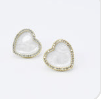 Treasure Jewels: Shimmering Heart Stud