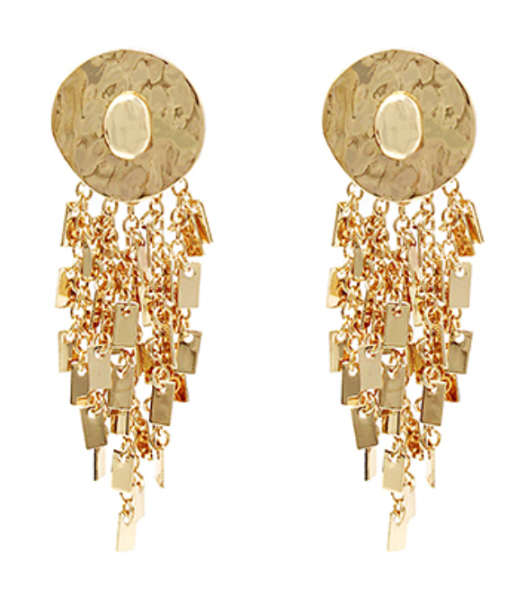 Golden Drift Earring, Gold