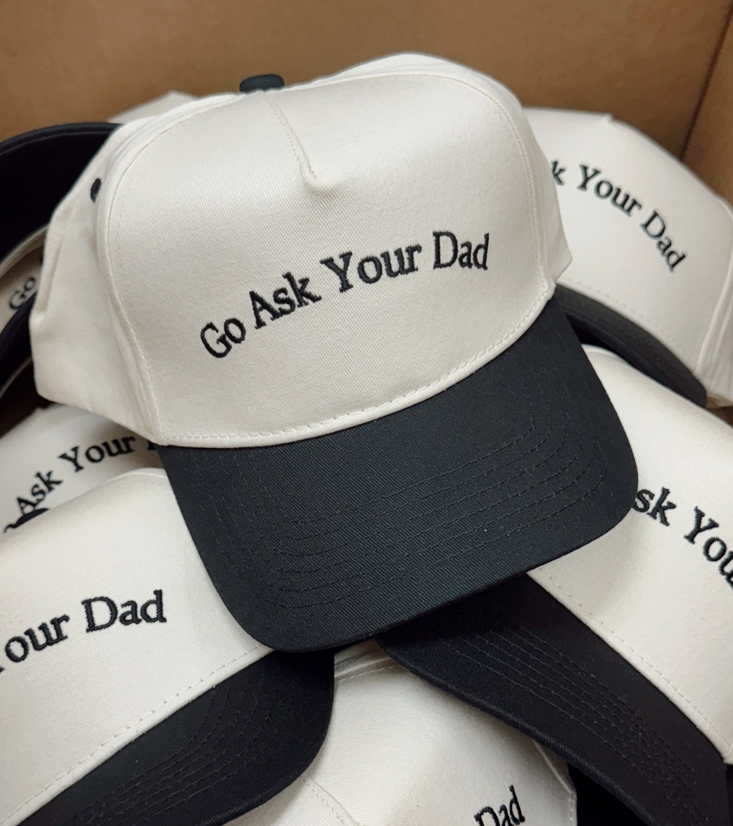 Go Ask Your Dad, Vintage Trucker Hat