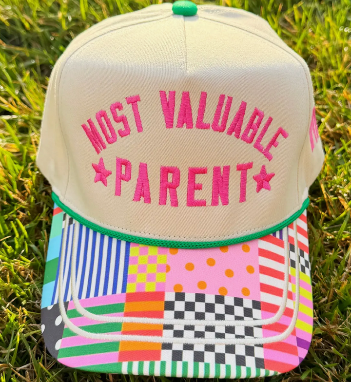 Most Valuable Parent Trucker Hat, Natural