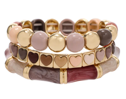 Chic Neutral Bracelet Stack