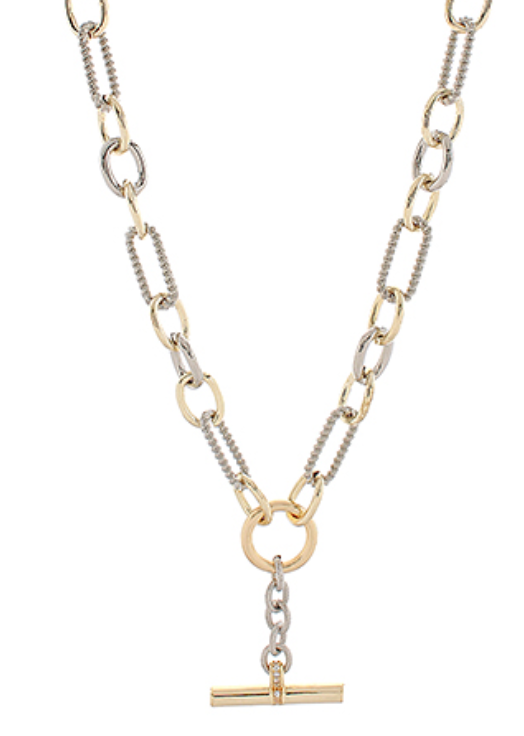 Textured Chain Necklace
