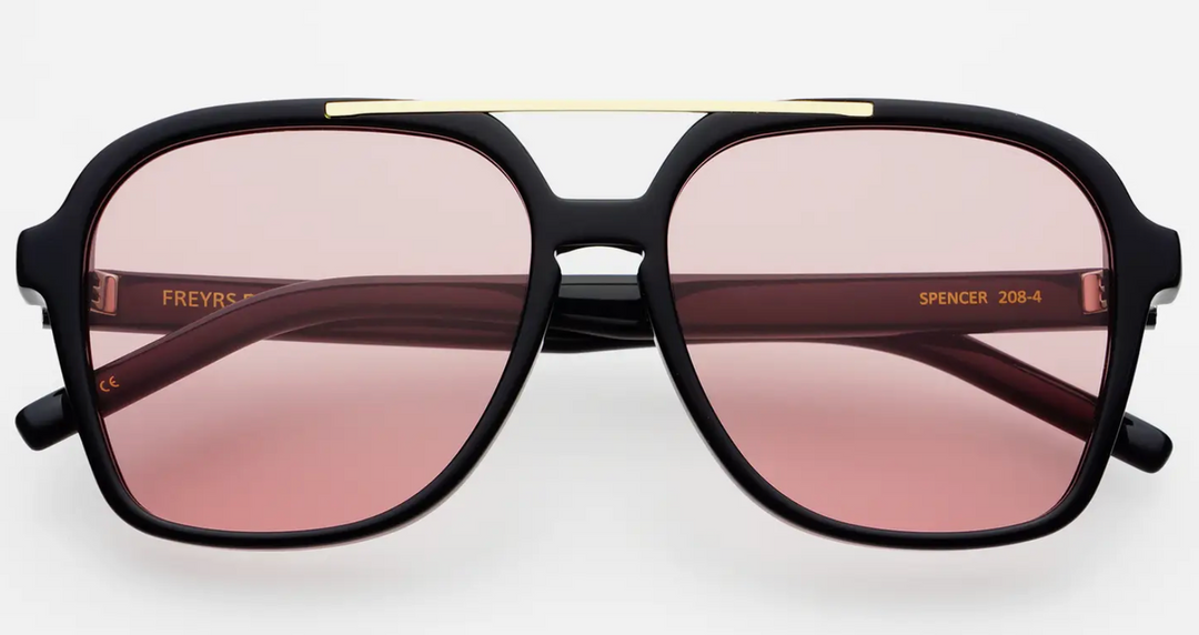 FREYRS - Spencer Aviator Sunglasses, Rose