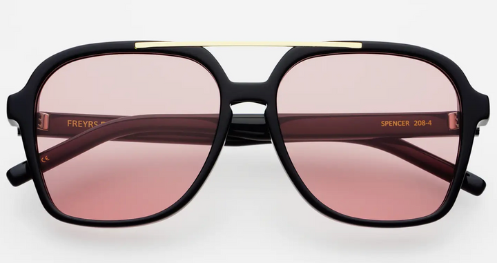 FREYRS - Spencer Aviator Sunglasses, Rose