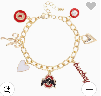 Iconic Football Charm Bracelet, Gold
