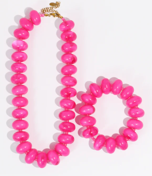Sugar Bead Set, Fuchsia